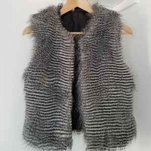 Kate Moss for Topshop Faux Fur Vest